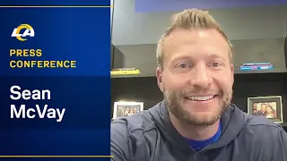 Sean McVay On Injury Updates Coming Out Of Week 18, Looking Ahead To Wild Card Round At Lions