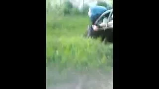 Авария перед поворотом в Баресоглепск