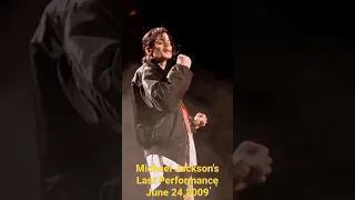 Michael Jackson's Last ever performance June 24,2009 (Earth Song)