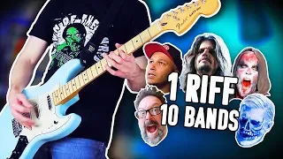 1 Riff 10 Bands - Rage Against The Machine!