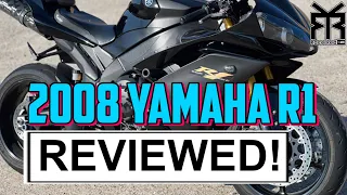 2008 YAMAHA R1 Full Superbike Motorcycle Review [YZF-R1 2007-08]