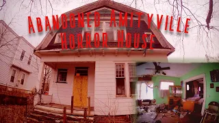 AMITYVILLE ABANDONED House of Horror Urban Exploration Most Haunted Town Full of Stuff