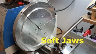 Soft Jaws and rolling some brass rings