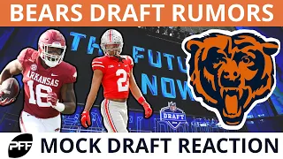 Bears Draft Rumors: Treylon Burks At #39 Pick? PFF Mock Draft Has Chicago Trading Up For Chris Olave