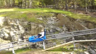 25 Second Thunderbolt Mountain Coaster Video 4 7 2015