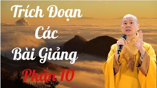 Tổng Hợp Trích Đoạn Các Bài Giảng Của TT.TS. Thích Chân Quang | Phần 10