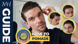 4 Men's Hairstyles Using Pomade | Hair Product Guide | Ep. 8
