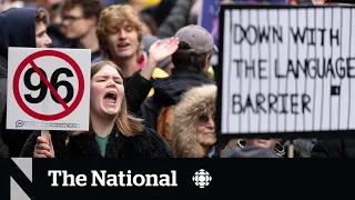 Students protest Quebec out-of-province tuition hike