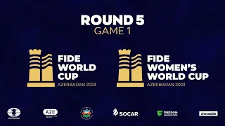 FIDE World Cup 2023 | Round 5 | Game 1