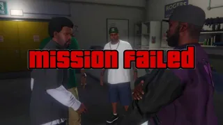 GTA 5 ways to fail mission #20 The Long Stretch
