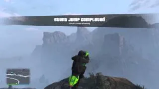 GTA Online - Mount Chiliad Stunt Jump