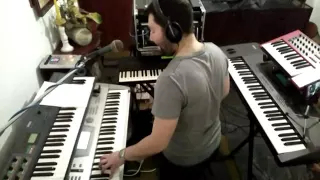 Daft Punk - Get Lucky (COVER / Synth Jam)