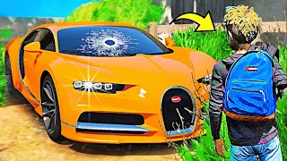 ШКОЛЬНИК УГНАЛ БУГАТТИ У БАБУШКИ В ГТА 5 МОДЫ! ОБЗОР МОДА В GTA 5! ВИДЕО ГТА ИГРЫ MODS