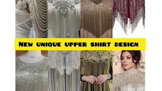 Unique upper shirt design|Embroidery dress || Ladies upper hand made shirt || latest look||34k views