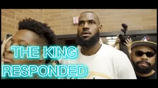 LEBRON JAMES shows up in DREW LEAGUE and shuts down his long time HATER!!🔥🔥🔥