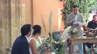 El mejor discurso de boda de la historia