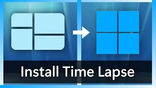 Installing Windows 1.01 to Windows 11 - Time Lapse