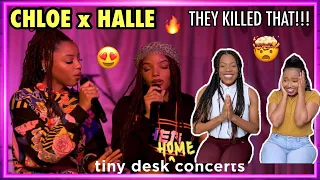 Chloe x Halle: Tiny Desk (Home) Concert REACTION | WE LOVE THEM!😍😭