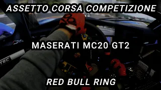 Pousser la Maserati Mc20 Gt2 à la limite sur le Red Bull Ring avec mon Fanatec Gt Dd Pro 8nm