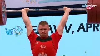 2014 European Weightlifting Championships, Men 94 kg  Тяжелая Атлетика. Чемпионат Европы