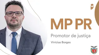 Concurso MP PR - Aprovado para o cargo de Promotor de Justiça - Vinícius Borges - Entrevista