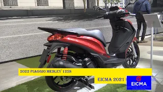 2022 Piaggio Medley 125 S Walkaround Eicma 2021