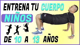 EJERCICIO 🟡 para Niños de 10 a 13 Años en CASA 🏠