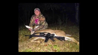 South Carolina deer hunt with the 6 5 Grendel, and the ATN Thor 4 640X480 Buck Down!