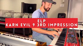 Emerson, Lake & Palmer - Karn Evil 9 3rd Impression // Keyboard Solo Section