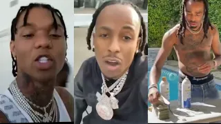 Swae Lee Reacts to Soulja Boy/Quavo Straightenin them Bills/Rich the Kid & DaBaby Living Life.