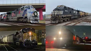 Railfanning Houston ft UP1943, UP1979, NS leader, CP leader, CSX1869 & more!!!