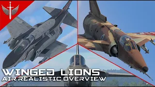 WINGED LIONS PATCH OVERVIEW- air realistic