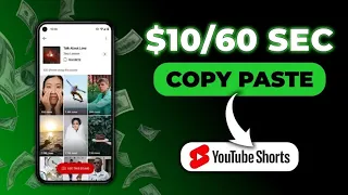 Earn $10 Every 60 Seconds Copying THESE YouTube Shorts As a Beginner! (Earn Money Online 2023)