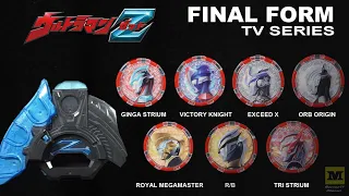 DX ULTRA Z RISER : ALL ULTRAMAN FINAL FORMS  2013-2020 TV Ver (Ultra Medal EX 02) Ultraman Z ENG SUB