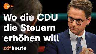 Aufgebrachter CDU-Vize Linnemann verteidigt Steuer-Pläne | Markus Lanz vom 23. Mai 2023