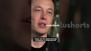 Why I started SpaceX Elon Musk, to make human multi planetary, #elonmusk #spacex #motivation #shorts