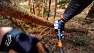 BIG CRASH and Sick Sends at Chicksands Bike Park!