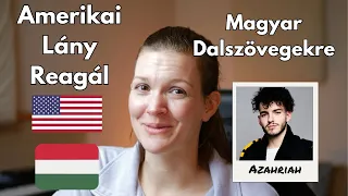 Azahriah - Valami Amerika dalszöveg értelmezés | Amerikai lány magyarul beszél