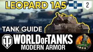 Leopard 1A5 II Another Beautiful Leopard! II Tank Guide II WoT Console Valiant Season