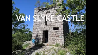 Abandoned Castle in the Woods! Exploring Van Slyke Castle Ruins in NJ