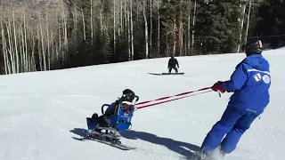 Adaptive Skiing on the Sit Ski