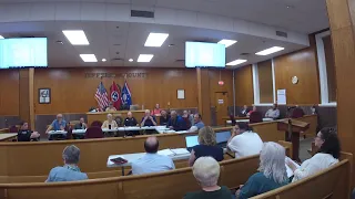 May 13, 2024 - Jefferson County, TN - County Commission Meeting and Budget Committee Meeting