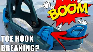 Burton Step On Bindings Version 2 Issues - Toe Hooks Breaking