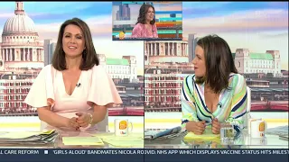 Susanna Reid @dressing gown dress