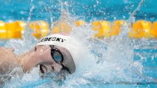 15 Year Old American Katie Ledecky Wins Women's 800m Freestyle Gold