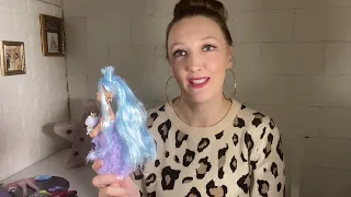 Обзор на Barbie Extra 2021 с голубыми волосами 💁🏼‍♀️ Подарок на Рождество 🎄 🎁