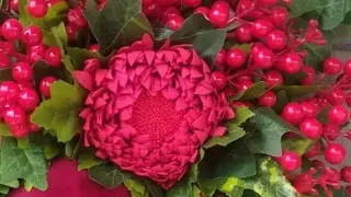 Хризантема з фома Квіти з фома Нежные цветы из фоамирана (мастер-класс) / Foamiran flowers tutorial