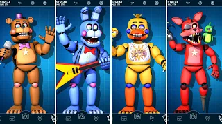 FNAF AR Rockstar Animatronics Workshop Animations