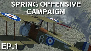 IL-2 Flying Circus || Spring Offensive Campaign || Ep.1