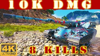 ✔️ Rinoceronte WoT ◼️ 10K Damage • 8 Kills ◼️ WoT Replays gameplay